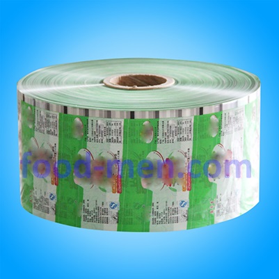 Picture of Aluminum Foil Printed Plastic Food Bag Roll